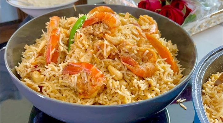 চিংড়ি পোলাও